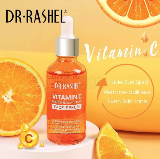 Dr. Rashel Vitamin C Brightening & Anti-Aging Face Serum with Hyaluronic Acid