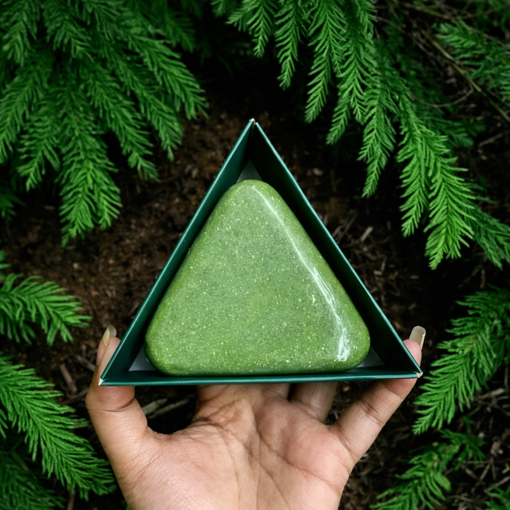 🌿 Seven Nature Green Shampoo Soap Bar 🌿