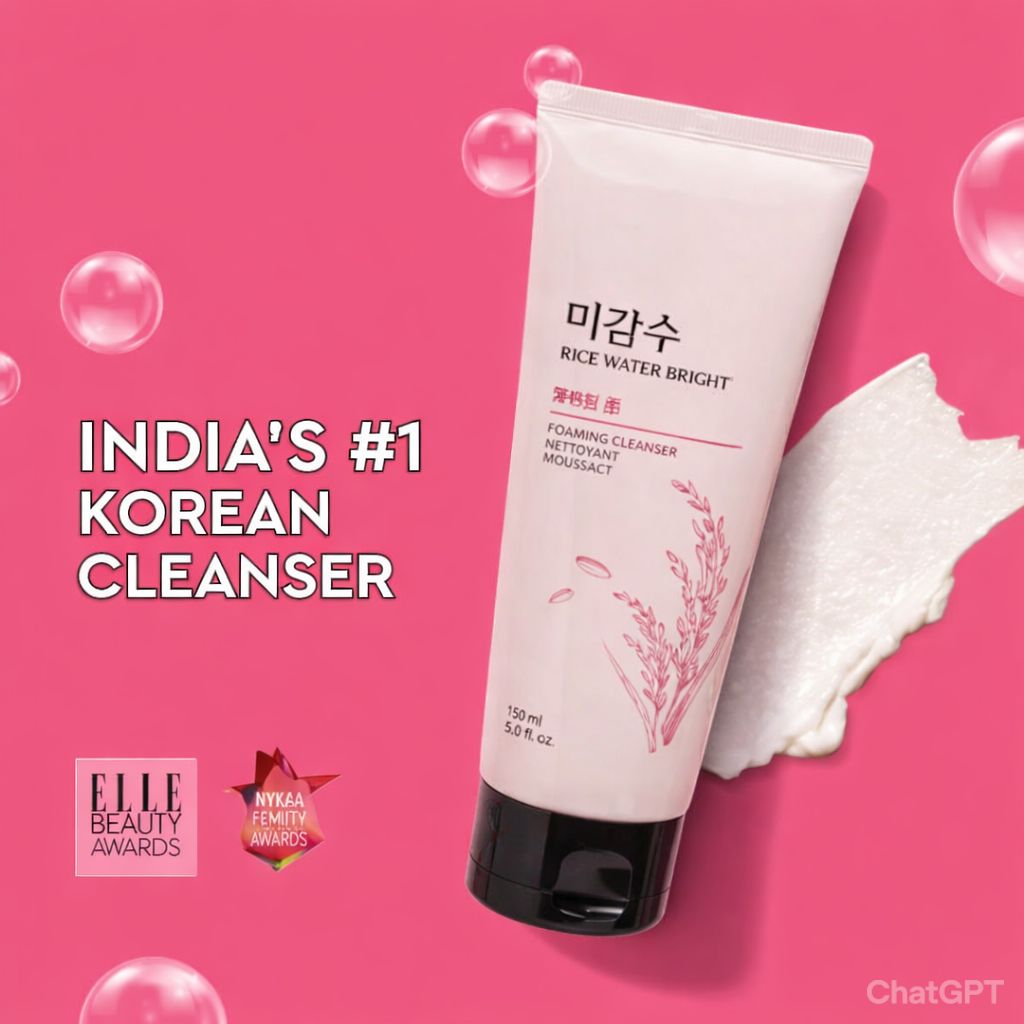 𝐑𝐢𝐜𝐞 𝐖𝐚𝐭𝐞𝐫 𝐁𝐫𝐢𝐠𝐡𝐭 𝐅𝐨𝐚𝐦𝐢𝐧𝐠 𝐂𝐥𝐞𝐚𝐧𝐬𝐞𝐫