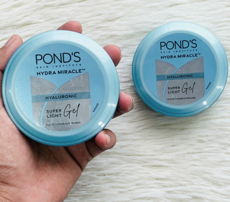 PONDS Super Light Gel Oil-Free Moisturize with Hyaluronic Acid & Vitamin E 48HR Hydration [50ml]