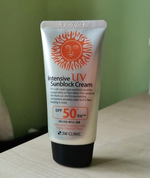 3W Clinic Intensive UV Sunblock Cream SPF50+ Pa+++ - 70ml
