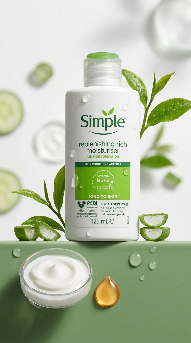 Simple Replenishing Rich Moisturiser (125ml)
