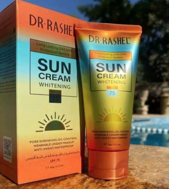 Dr. Rashel Sun Cream SPF 75+++ (PRC) - 80GM